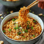 Easy Saucy Ramen Noodles