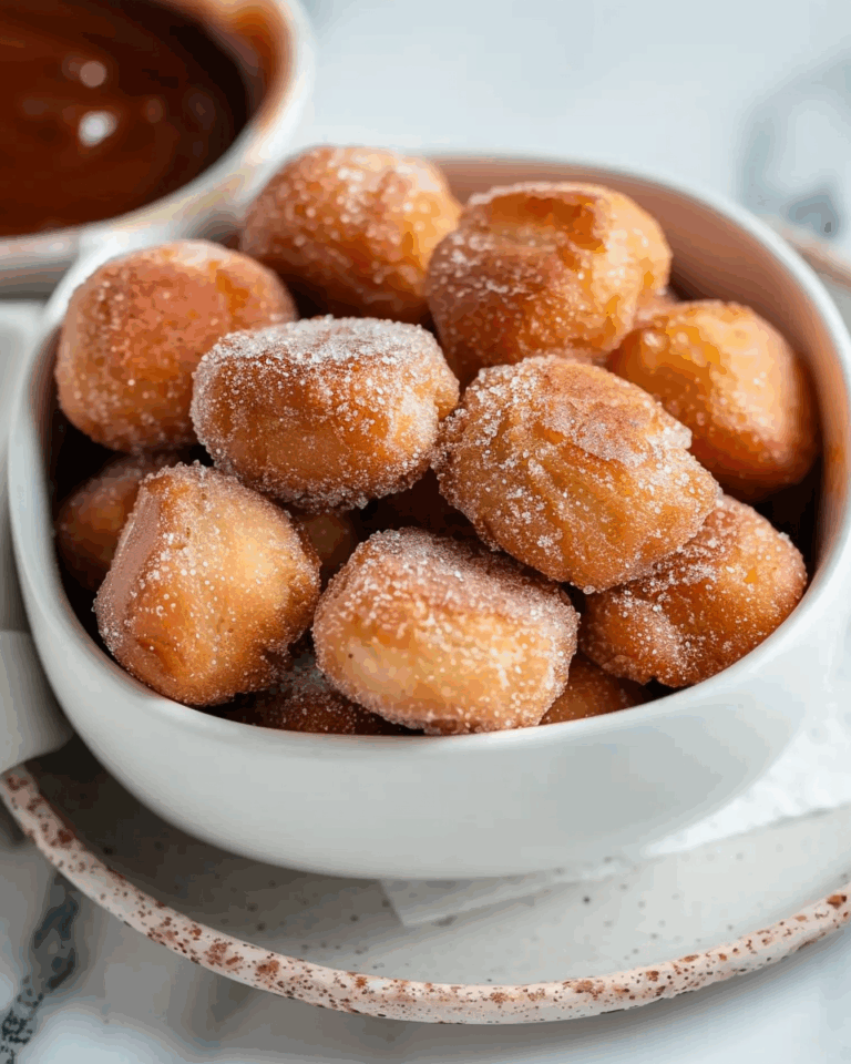 Sweet Air Fryer Churro Bites Recipe