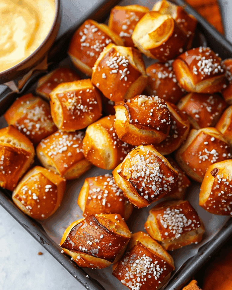 Buttery Soft Pretzel Bites