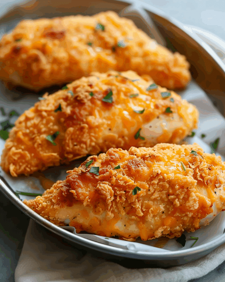 Crispy Cheddar Chicken