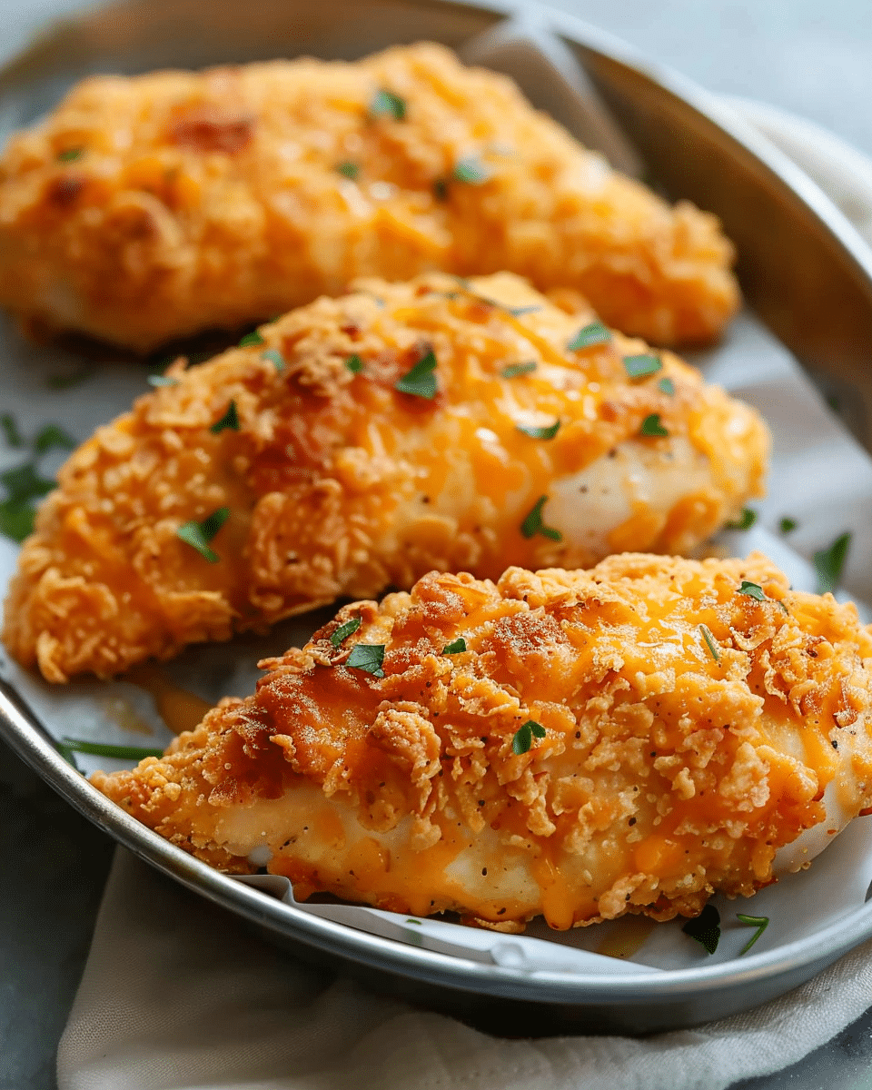 Crispy Cheddar Chicken