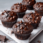 Sour Cream Double Chocolate Muffins