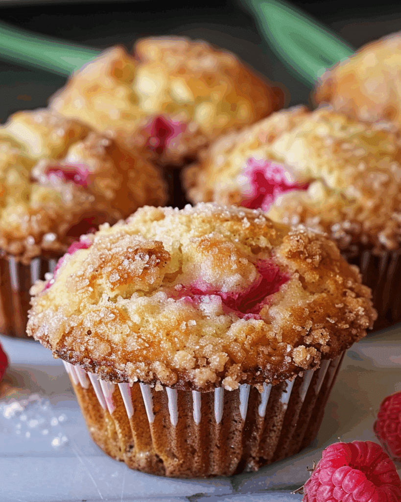 Rhubarb Muffins