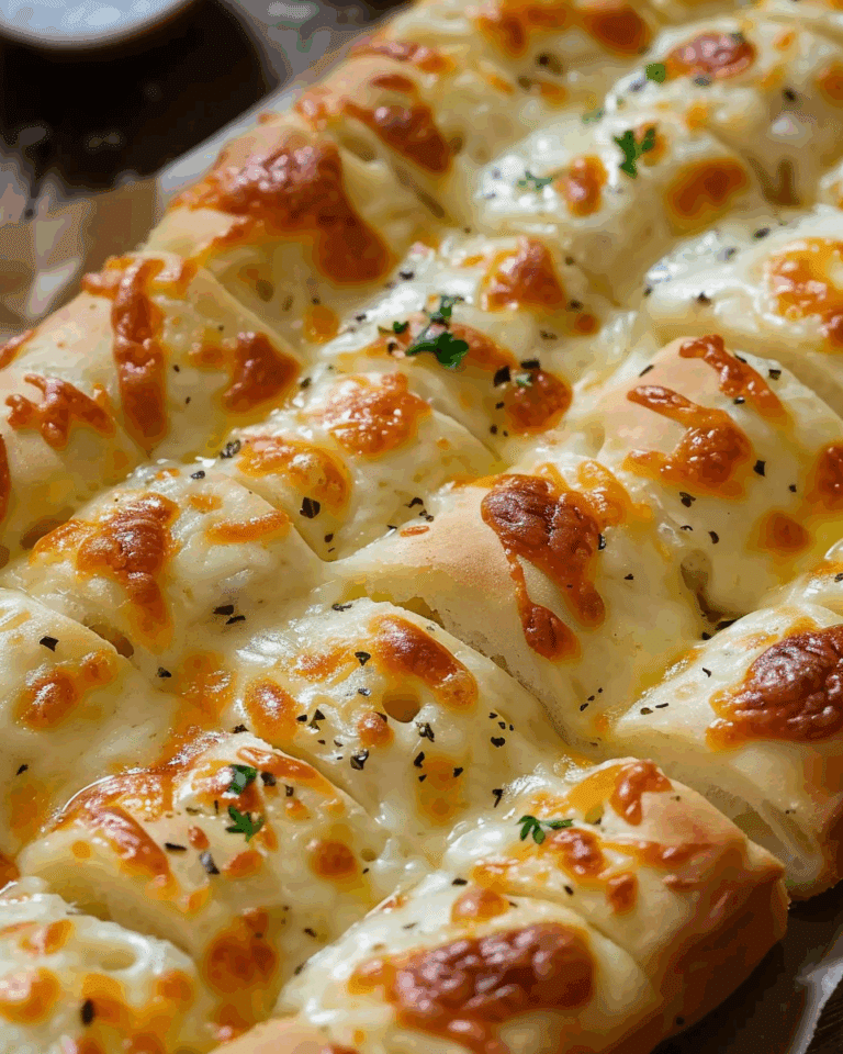 Homemade Cheesy Breadsticks
