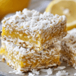 No‑Bake Lemon Coconut Protein Bars
