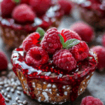 Raspberry Chia Jam Protein Cups
