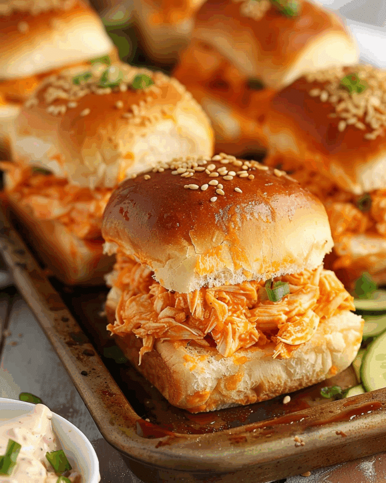 Buffalo Chicken Sliders