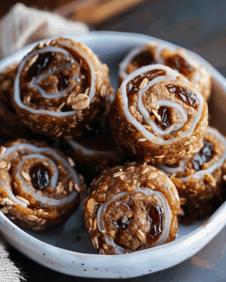 Peanut Butter Date Energy Rolls