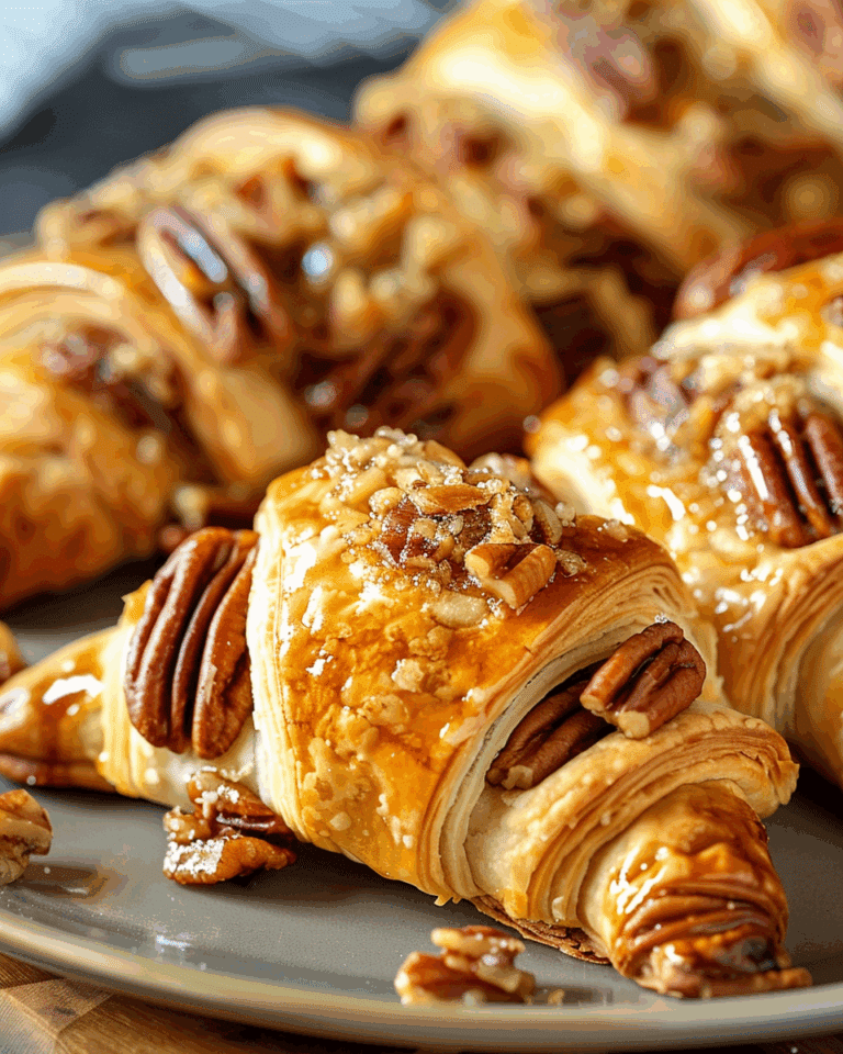 Pecan Pie Crescents