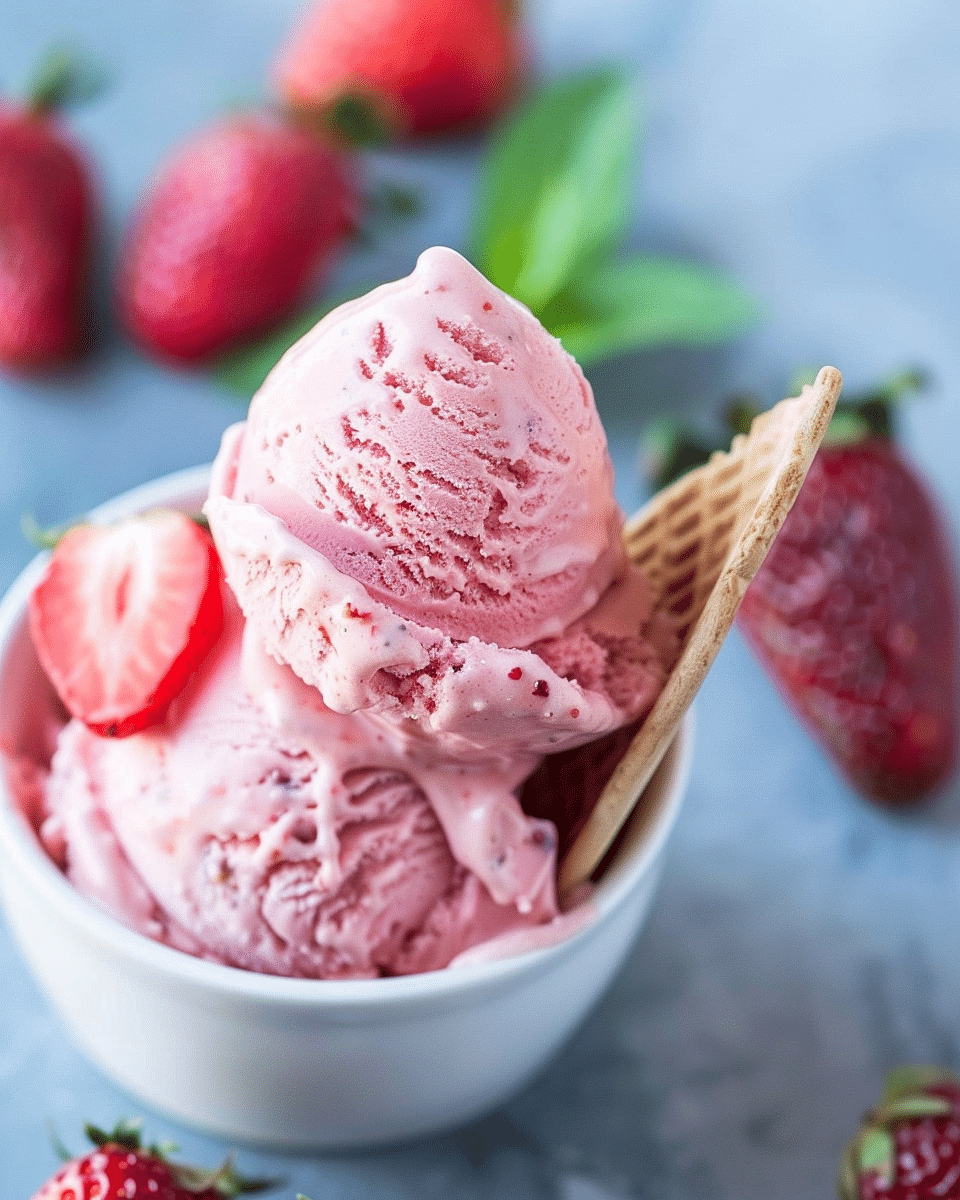 Strawberry Nice Cream