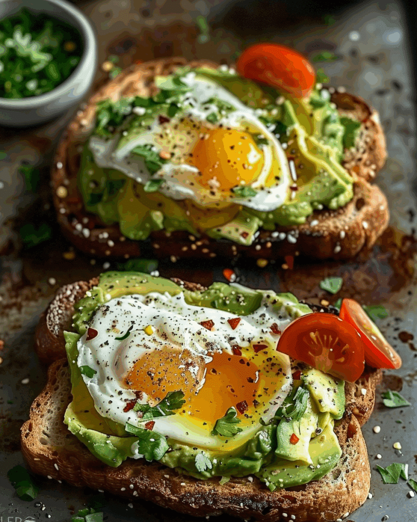 Avocado Toast 4 Ways