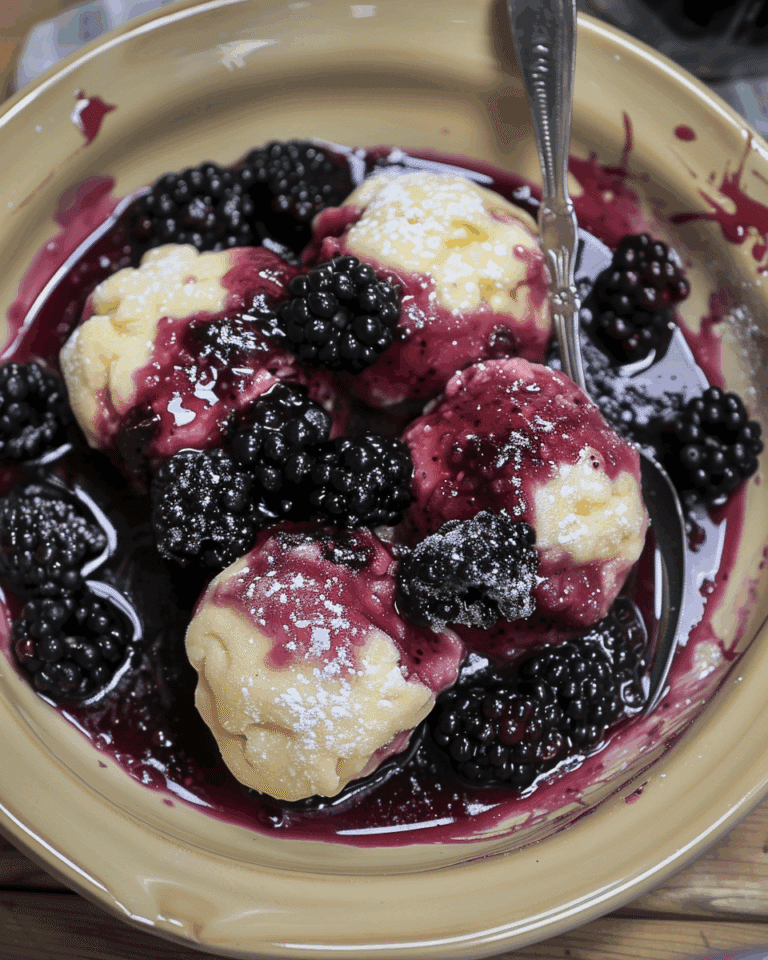 Blackberry Dumplings