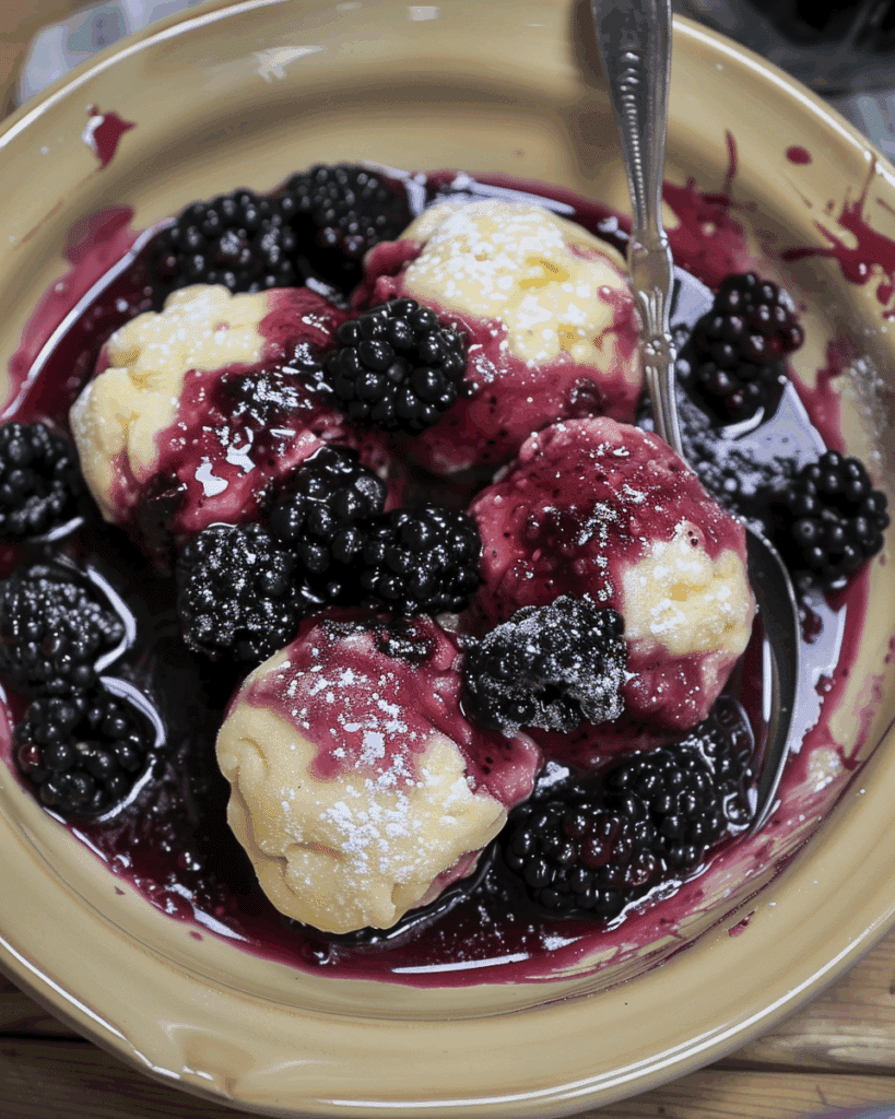 Blackberry Dumplings