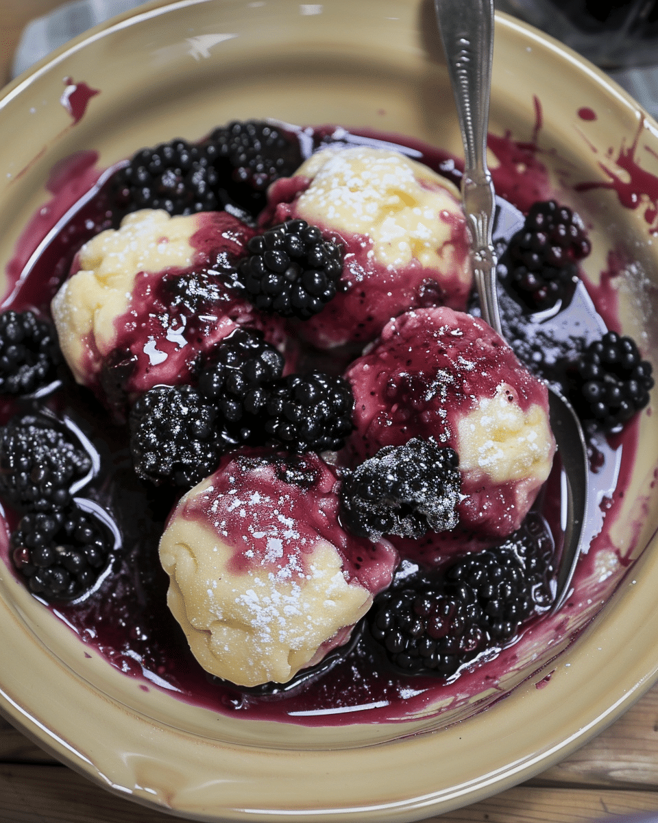 Blackberry Dumplings