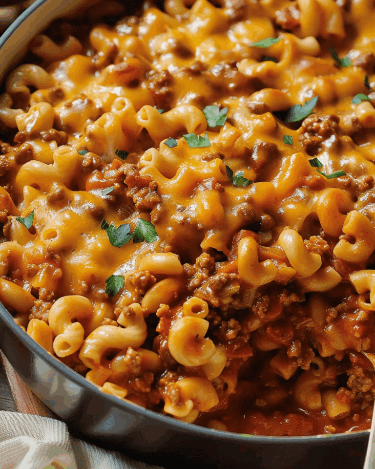 Coney Chili Mac Casserole