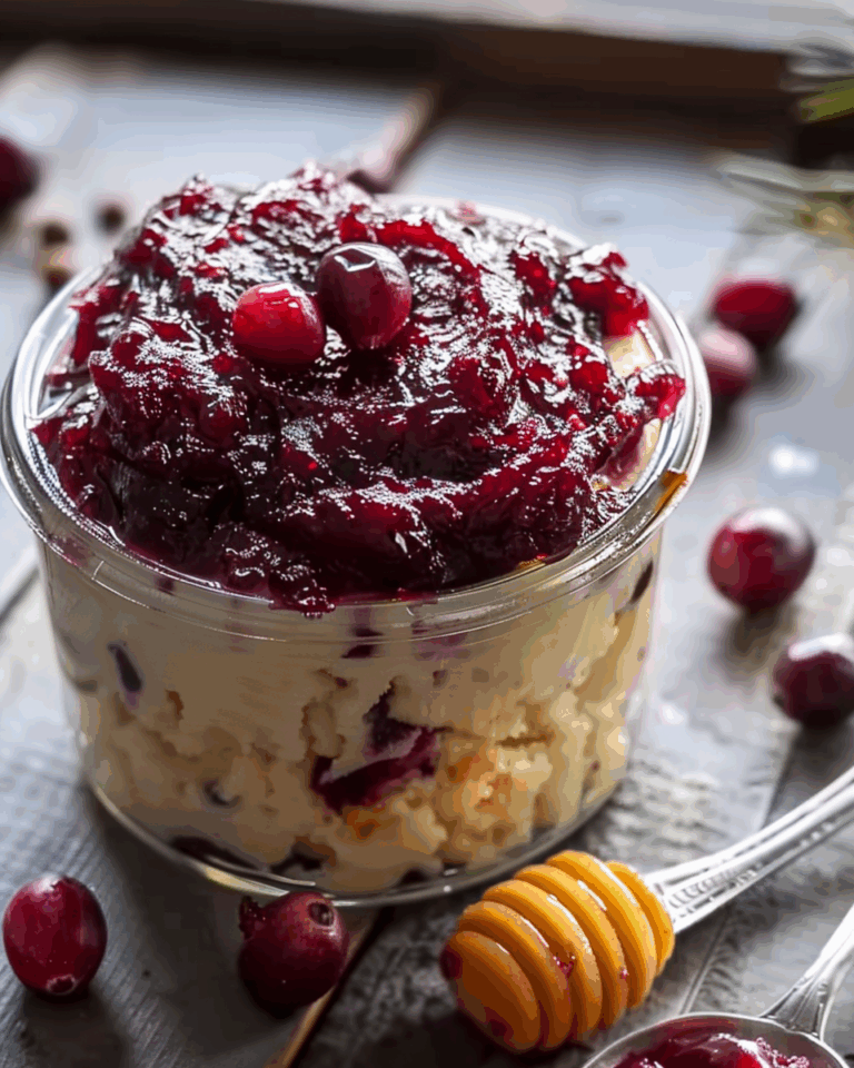 Cranberry Honey Butter Delight