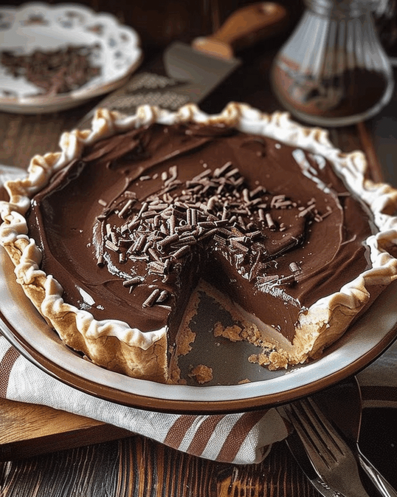 Old-Fashioned Chocolate Pie