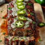Smoky Jalapeño Popper Meatloaf