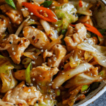 Chinese Chicken Cabbage Stir-Fry