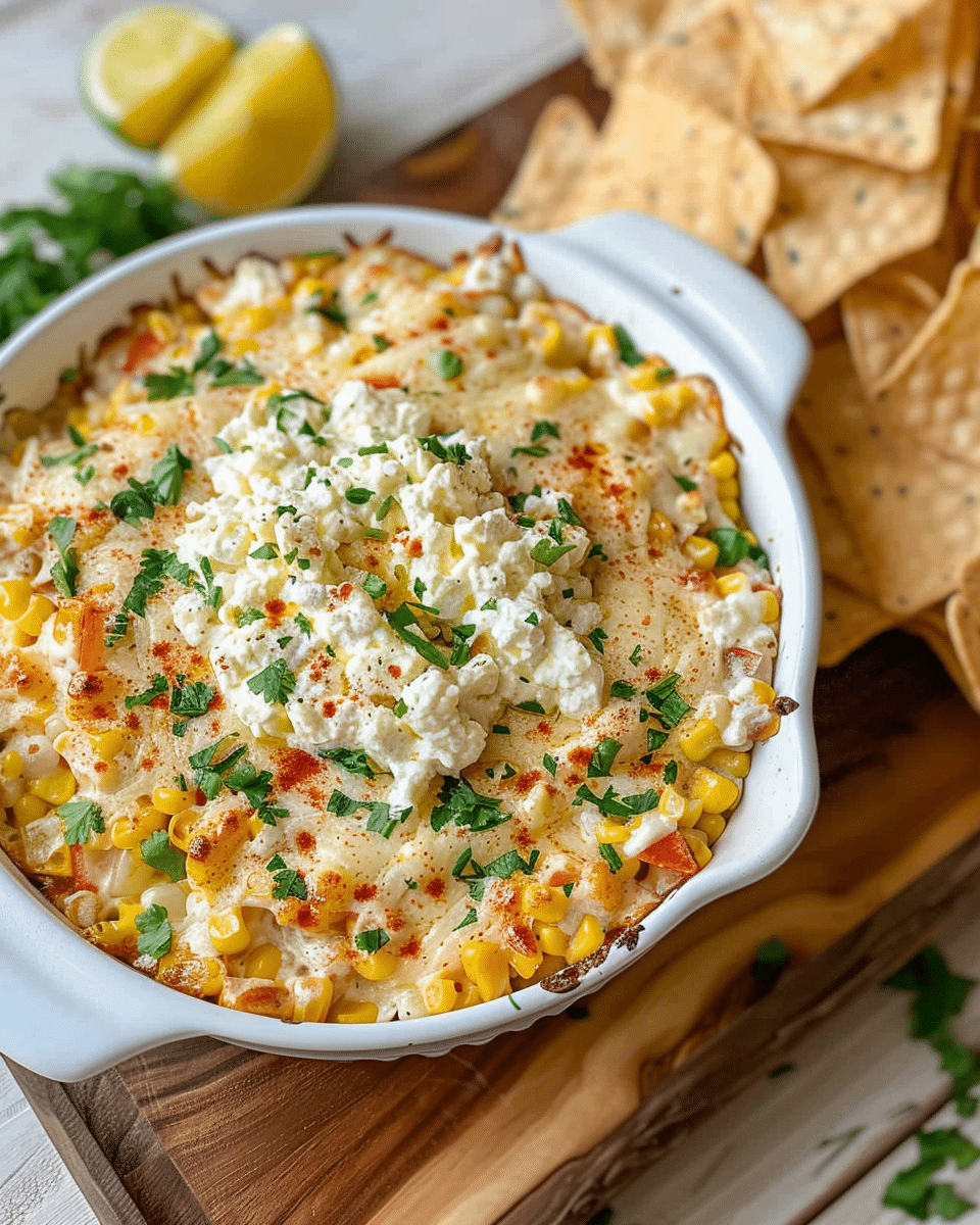 Cottage Cheese Corn Dip