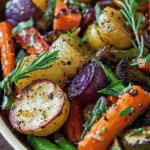 Garlic Herb Roasted Veggies