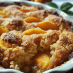 Lazy Man’s Pie Peach Cobbler
