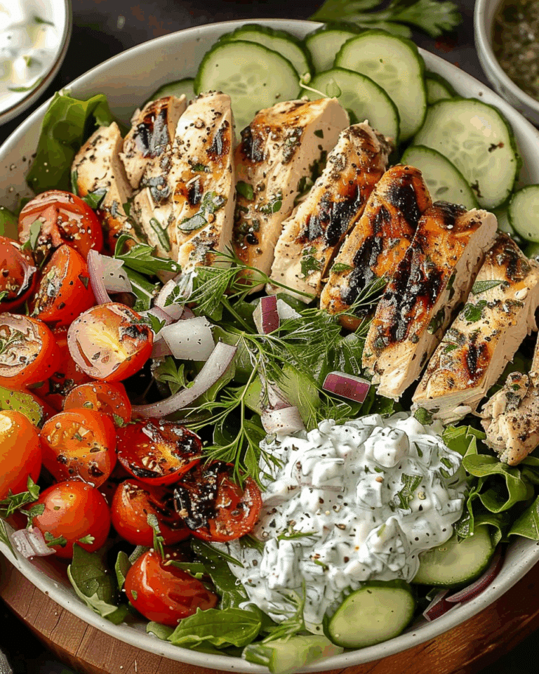Tzatziki Chicken Salad
