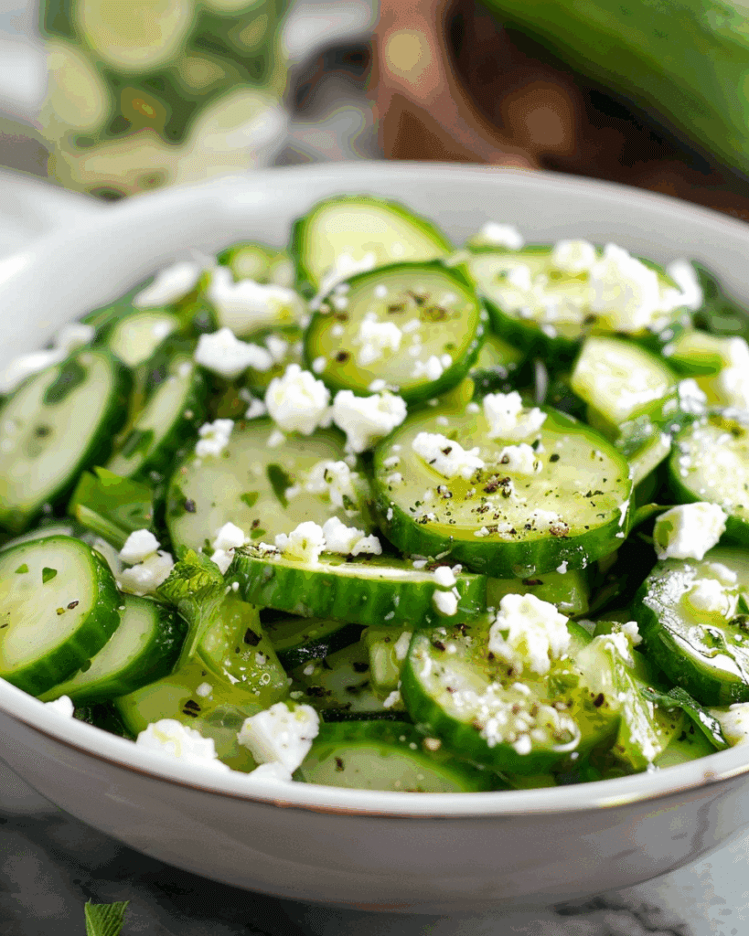 Cucumber Feta Salad