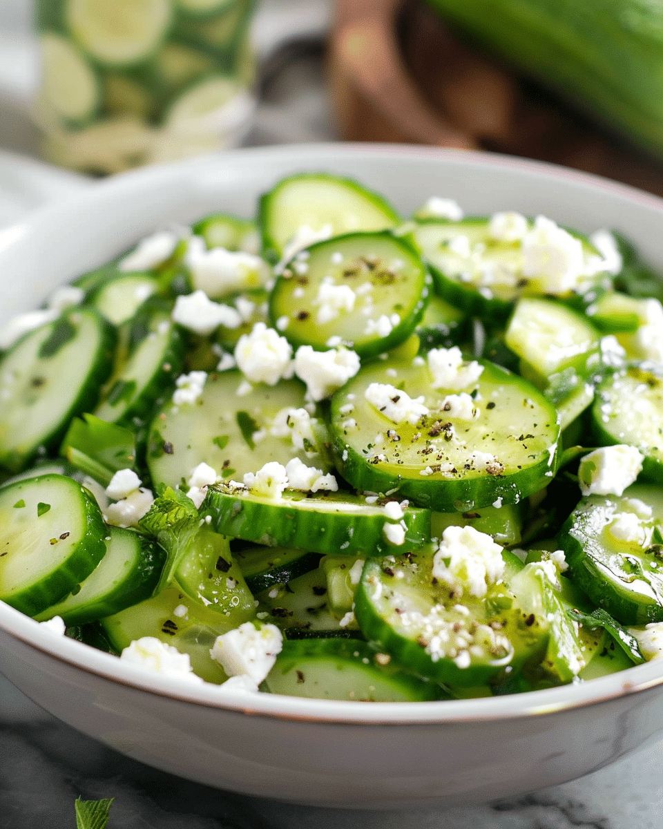 Cucumber Feta Salad