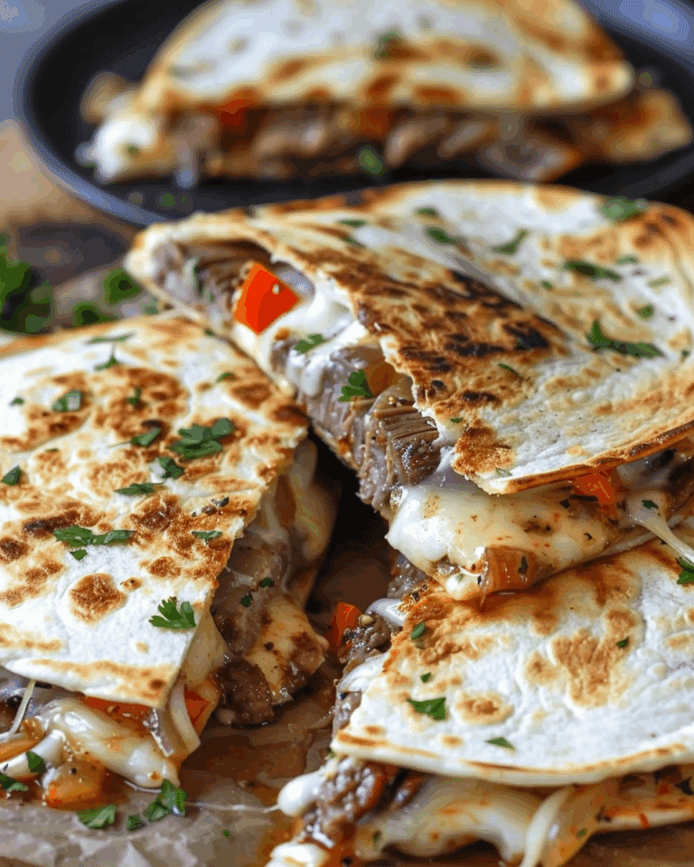 Steak & Cheese Quesadillas