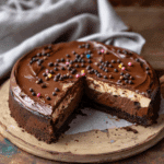 Cosmic Brownie Cheesecake