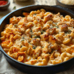 One-Pot Chicken Parmesan Mac & Cheese