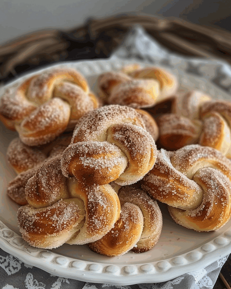 Sourdough Discard Cinnamon Sugar Knots
