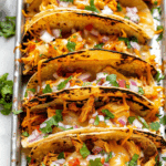 20 Minute Mini Baked Chicken Tacos