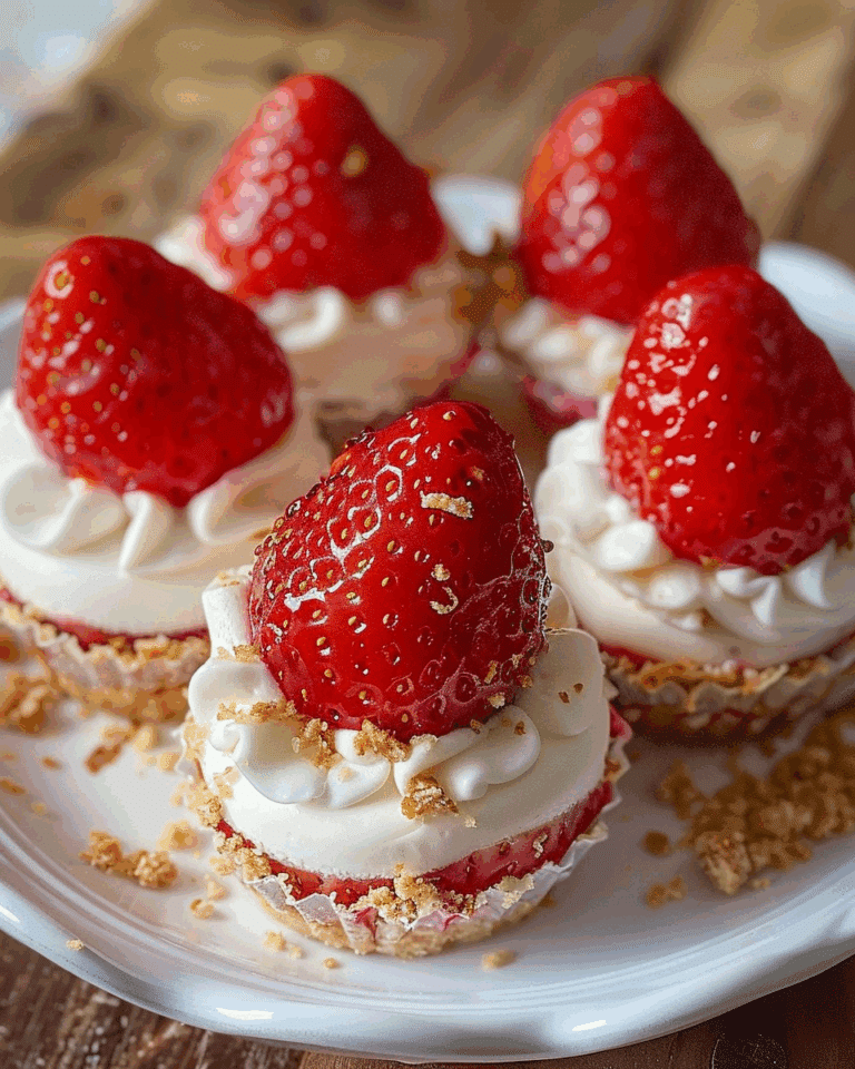 Cheesecake Deviled Strawberries
