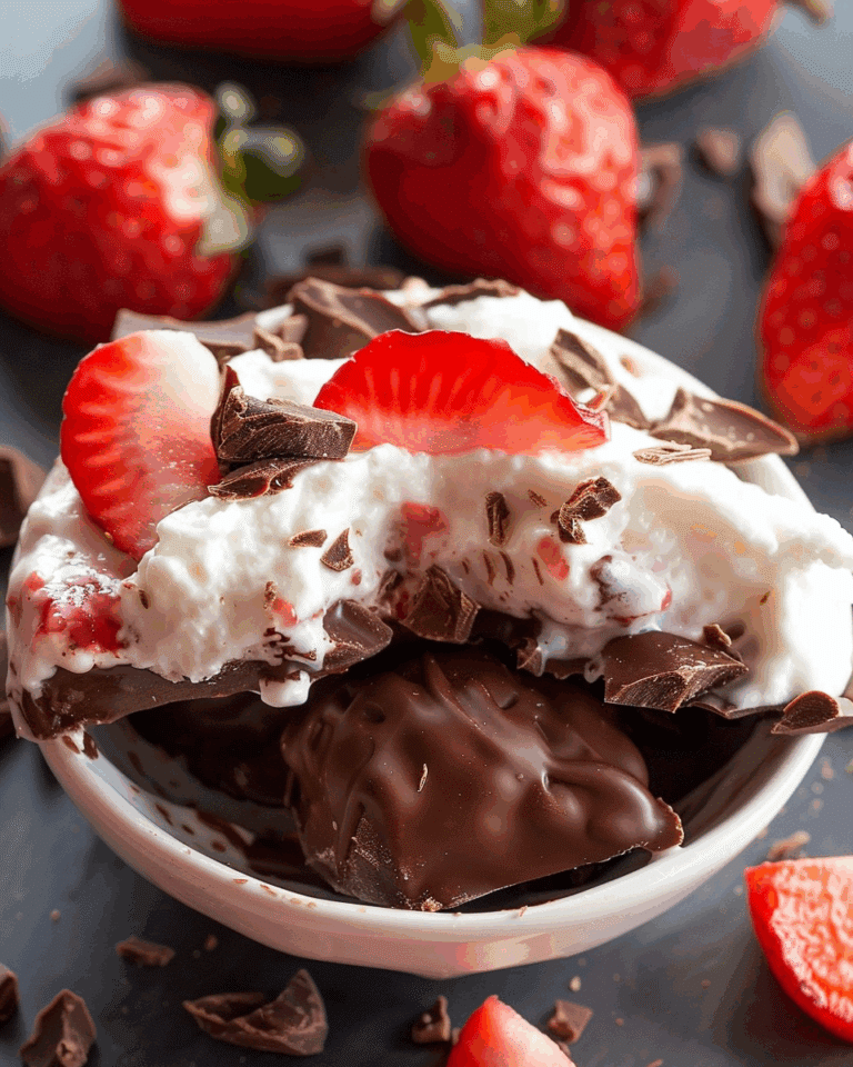 Chocolate Strawberry Yogurt Clusters