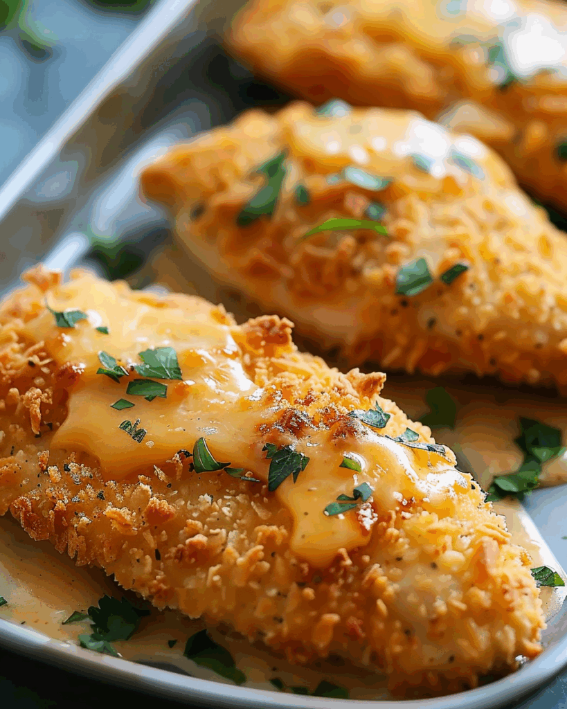 Crispy Cheddar Chicken