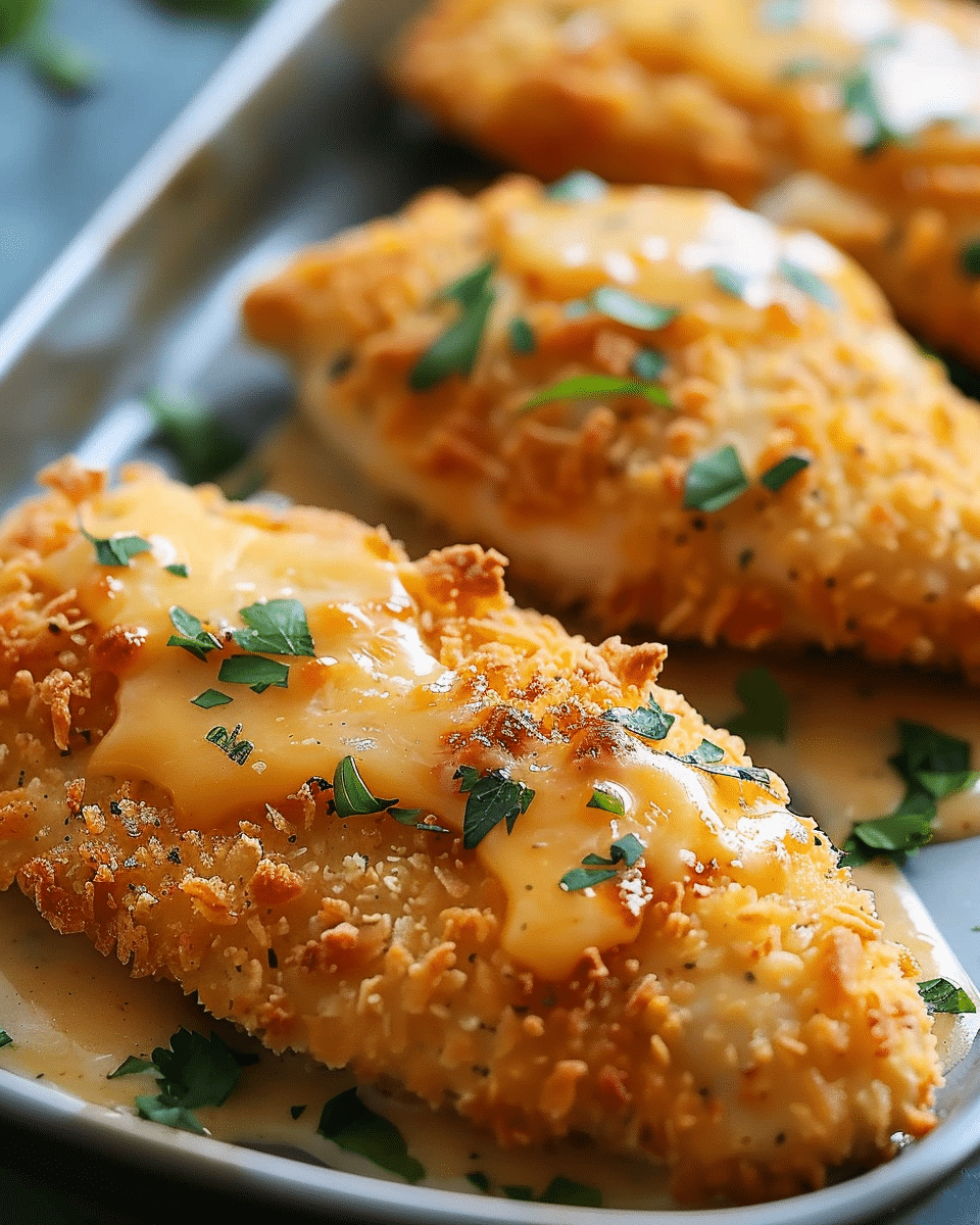 Crispy Cheddar Chicken
