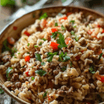Dirty Rice with Ground Beef