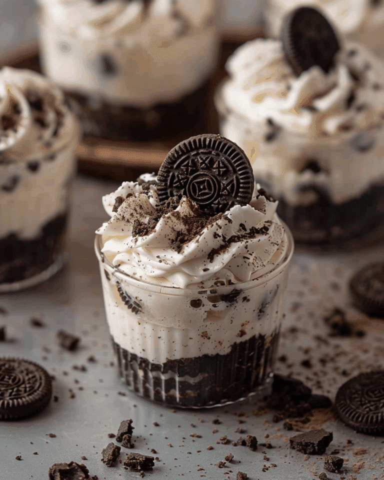 No-Bake Oreo Cheesecake Cups