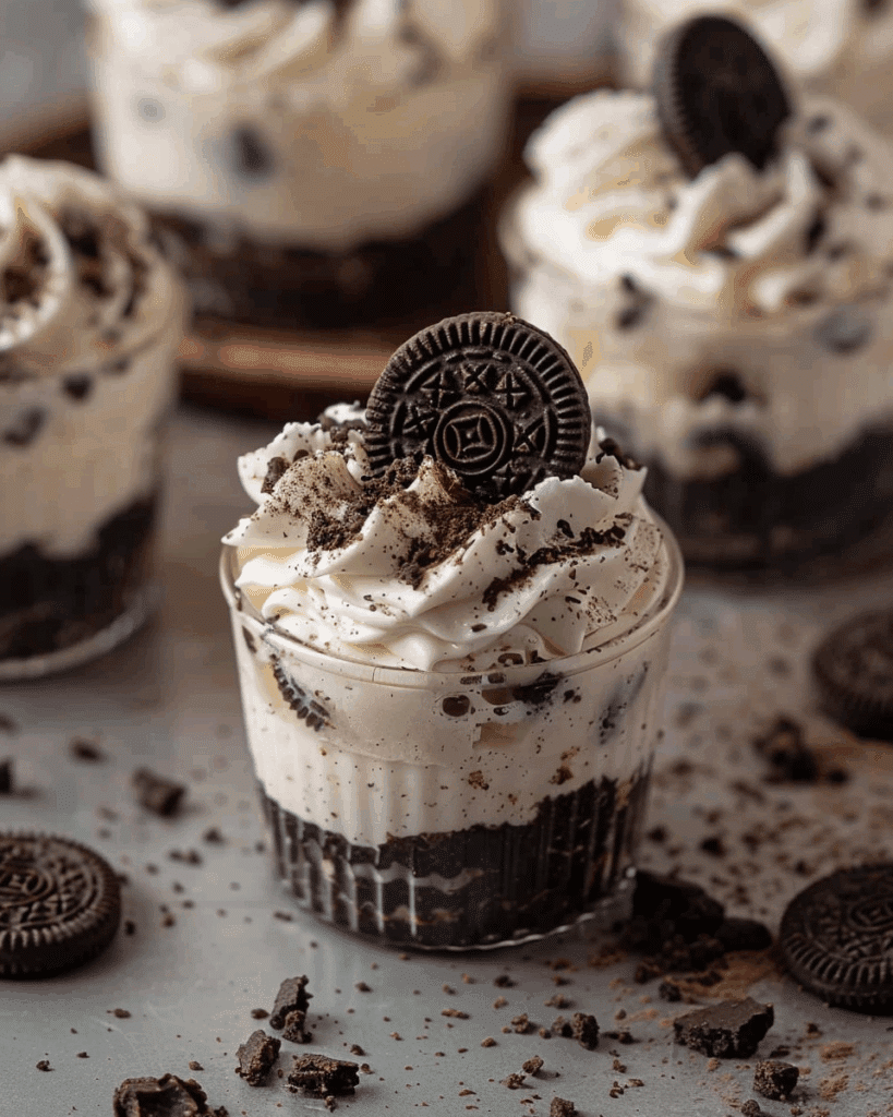 No-Bake Oreo Cheesecake Cups