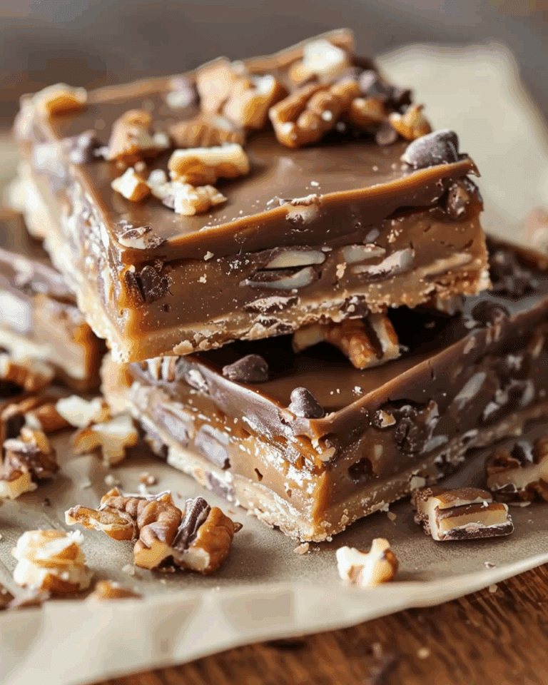 No-Bake Turtle Dream Bars
