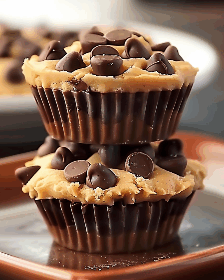 Peanut Butter Chocolate Chip Cookie Cups