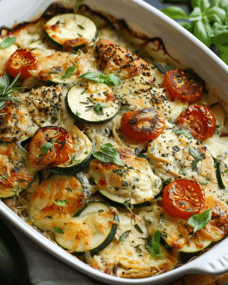 Chicken Zucchini Bake