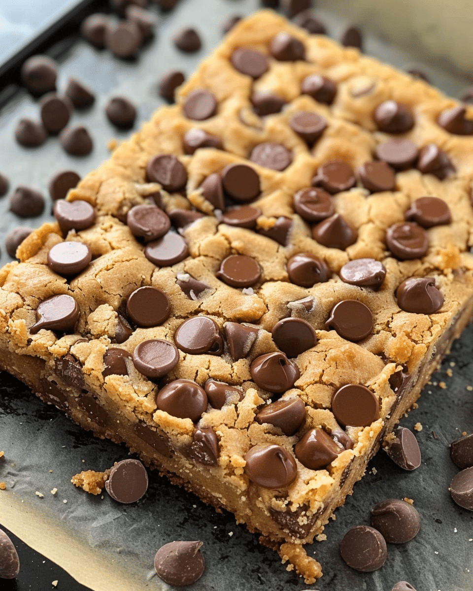 Peanut Butter Chocolate Chip Cookie Bars