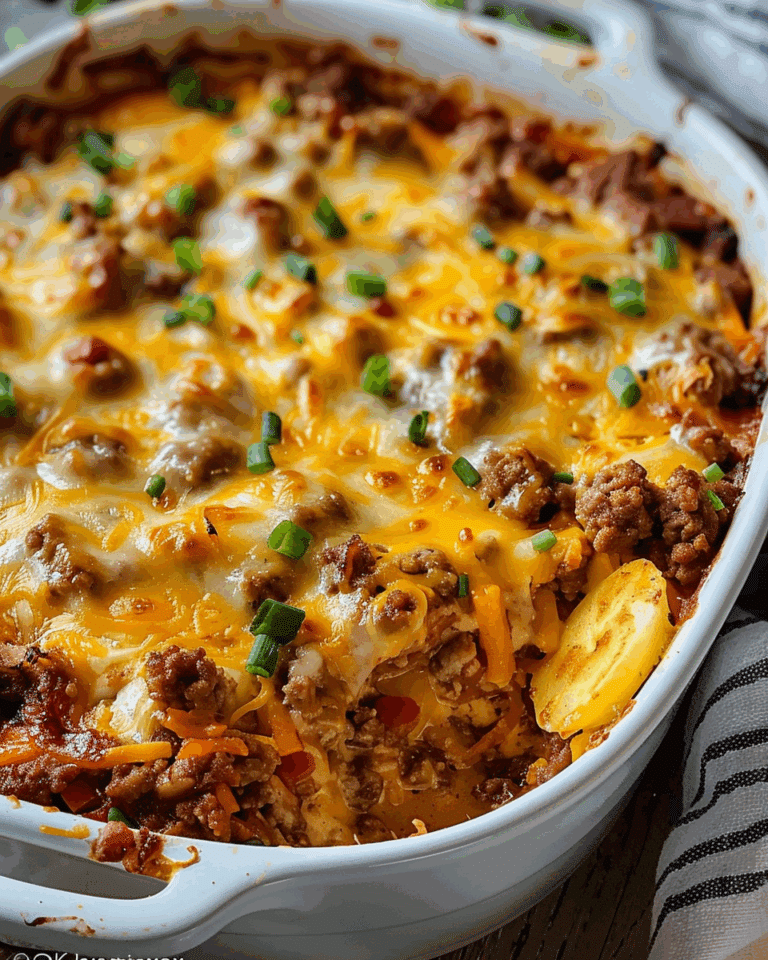 Hobo Casserole with Ground Beef