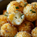 Cheesy Parmesan Mozzarella Bites