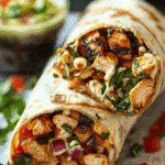 Chipotle Ranch Grilled Chicken Burrito