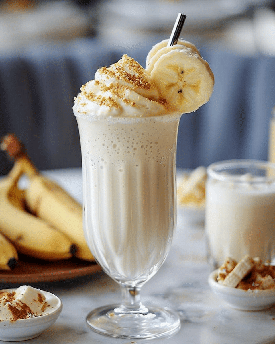 Easy Banana Milkshake