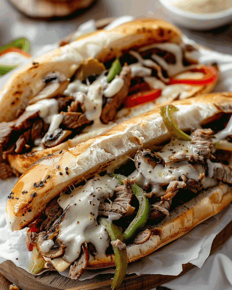 Easy Classic Philly Cheesesteak